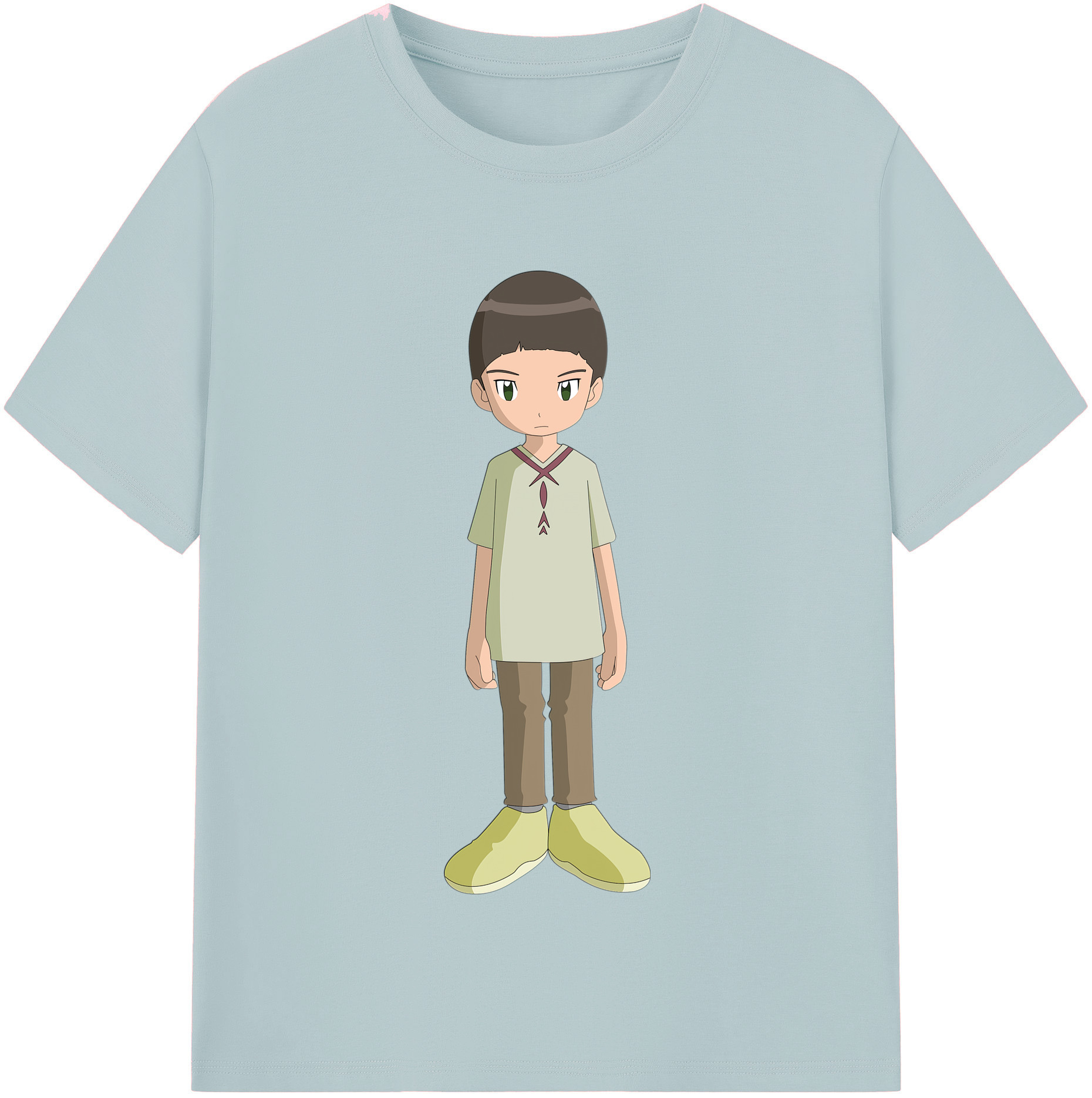 （画像用） Digimon デジタルモンスター/デジモン 綿100％半袖Tシャツ（フロントプリント）